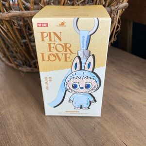 POP MART THE MONSTERS "Pin for Love" series vinyl plush pendant blind box